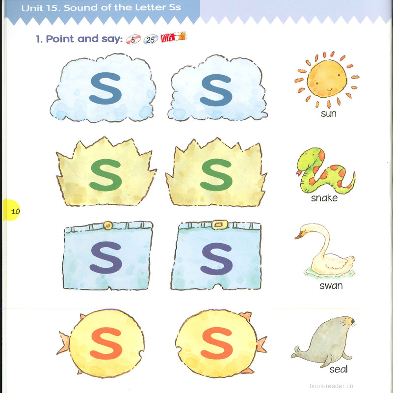 15 Sound of the Letter Ss绘本故事第3页