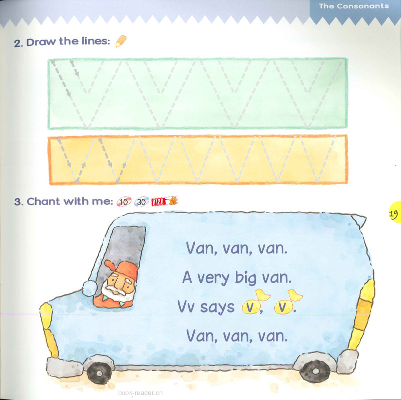 17 Sound of the Letter Vv绘本故事第4页