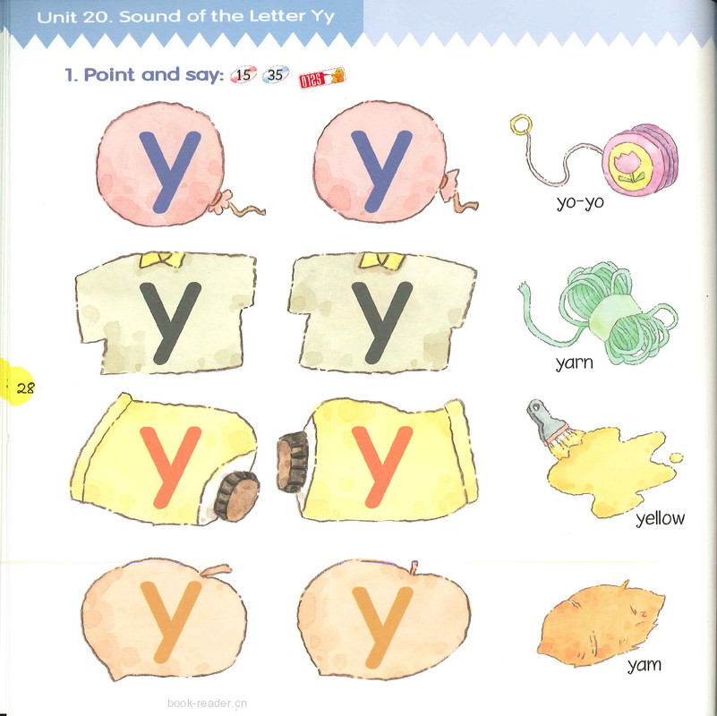 20 Sound of the Letter Yy绘本故事第3页