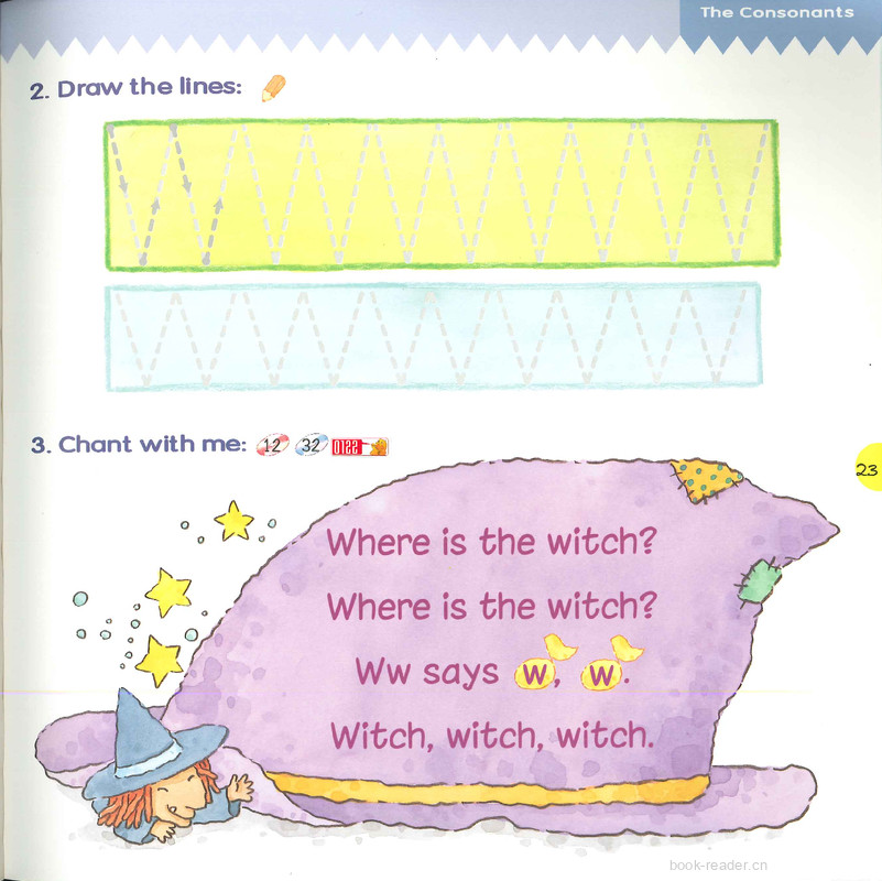 18 Sound of the Letter Ww绘本故事第4页