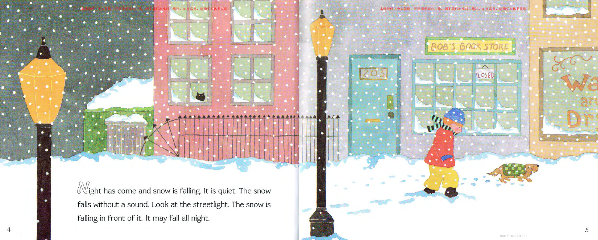 Snow Is Falling绘本故事第3页