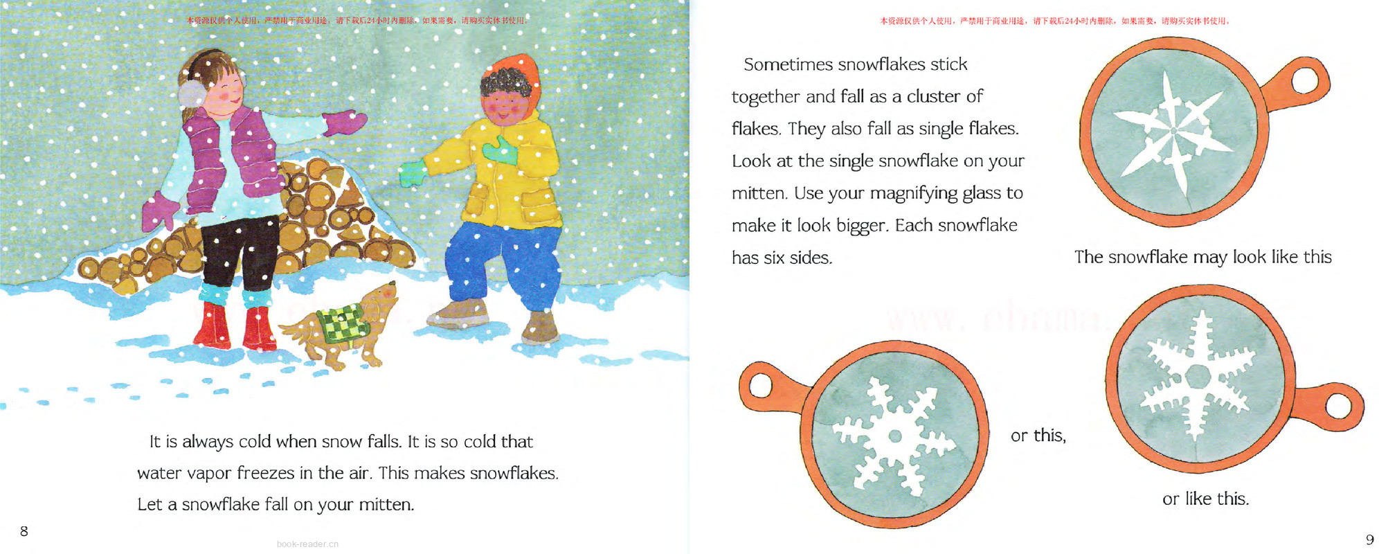 Snow Is Falling绘本故事第5页