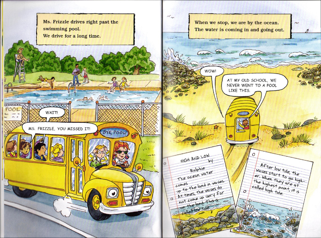 Magic School Bus Gets Crabby绘本故事第5页