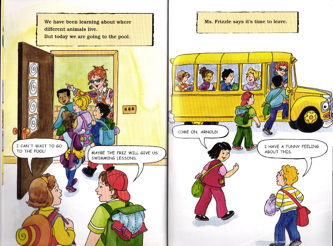 Magic School Bus Gets Crabby绘本故事第4页