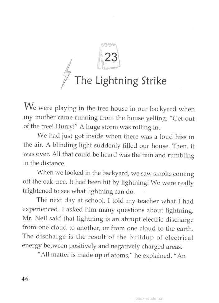 The Lightning Strike绘本故事第2页