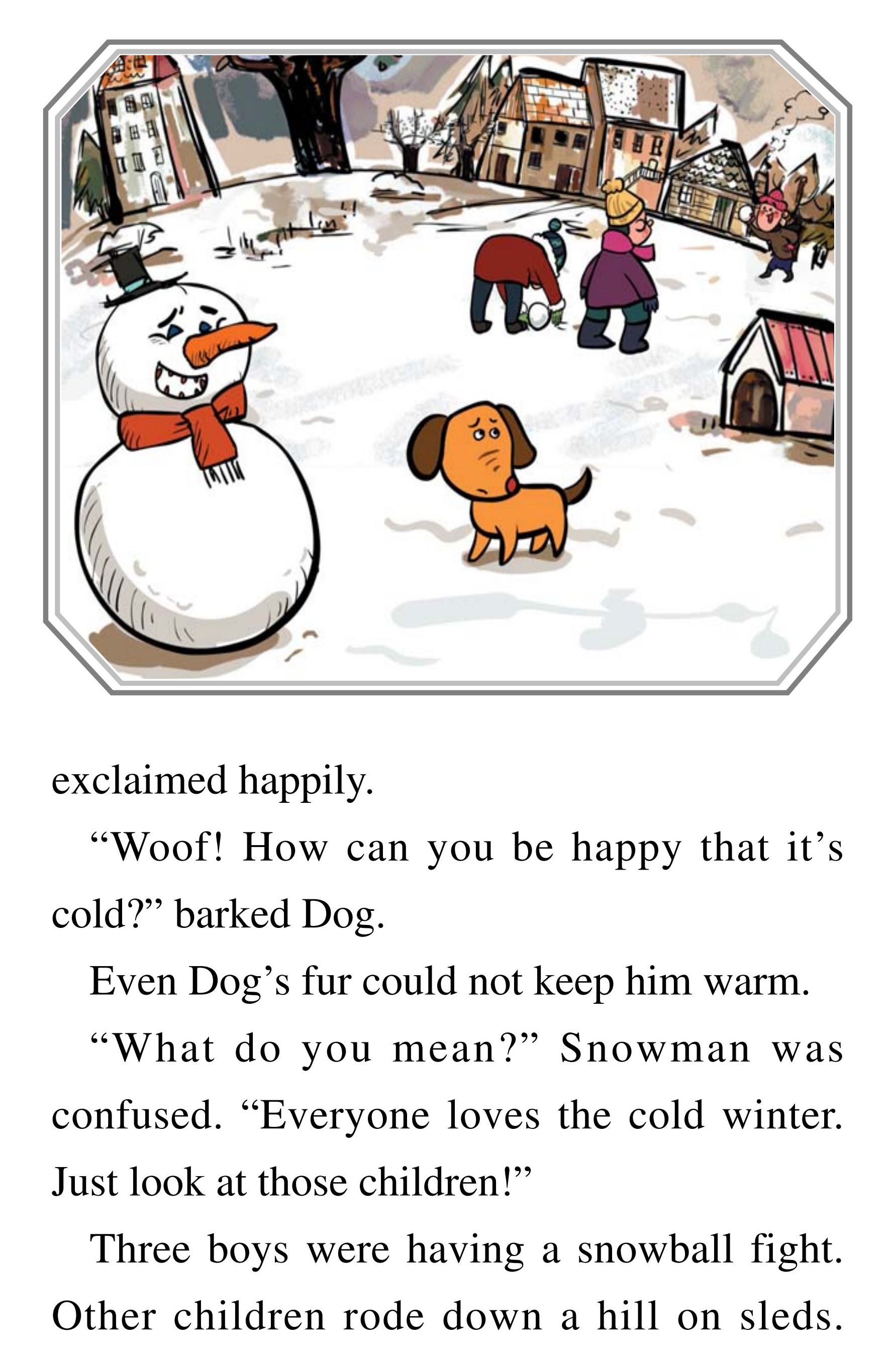The Snowman绘本故事第3页