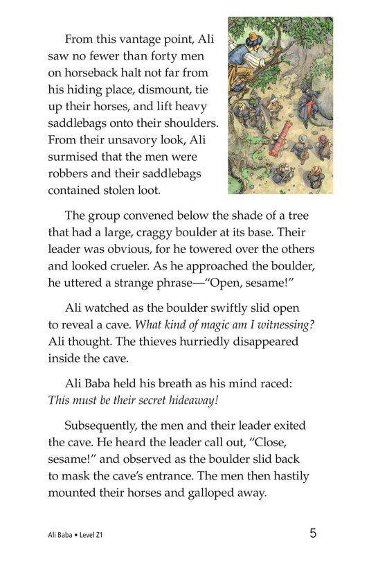 Ali Baba绘本故事第6页
