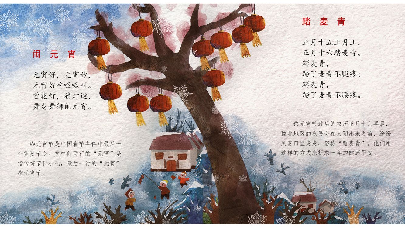 百岁童谣-过大年绘本故事第3页